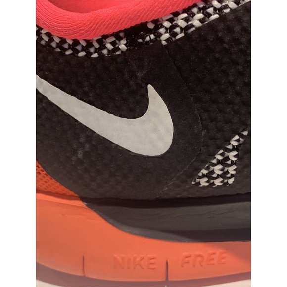 Youth Nike Free 5.0 Running Shoes‎ Black Pink Size 6Y 64446-005 - Picture 11 of 12